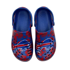 Women's Buffalo Bills Floral Clogs