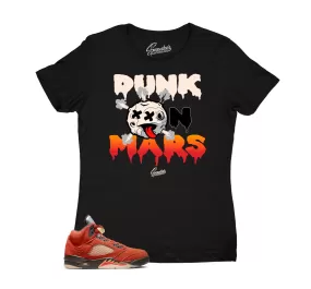 Womens Mars For Her 5 Shirt - Planet - Black