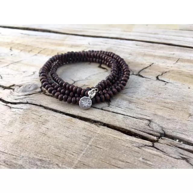 Wood Wrap Bracelet for Wisdom